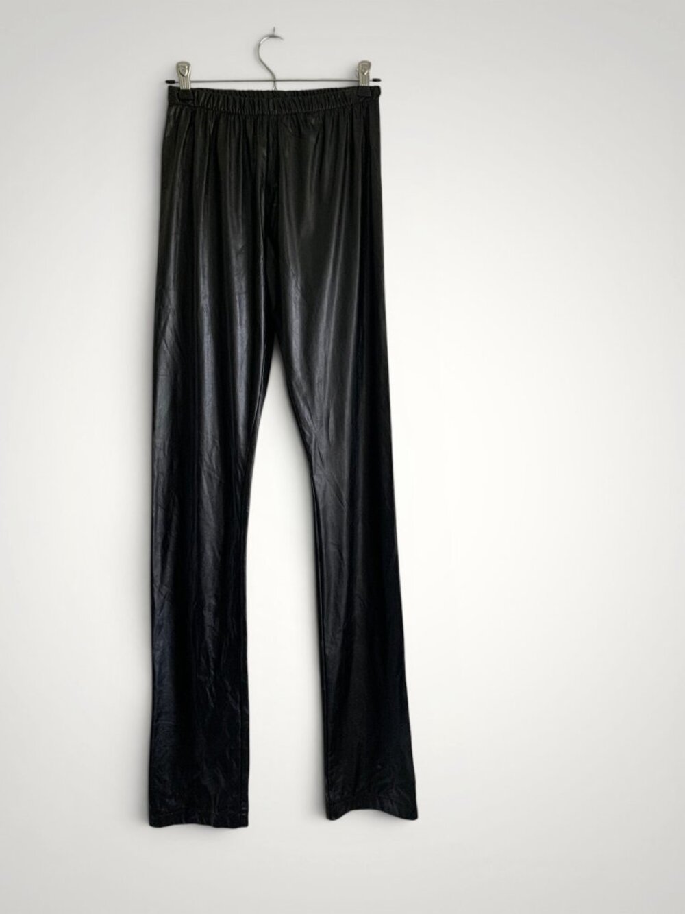 Veronique Branquinho faux leather legging pant, size 38